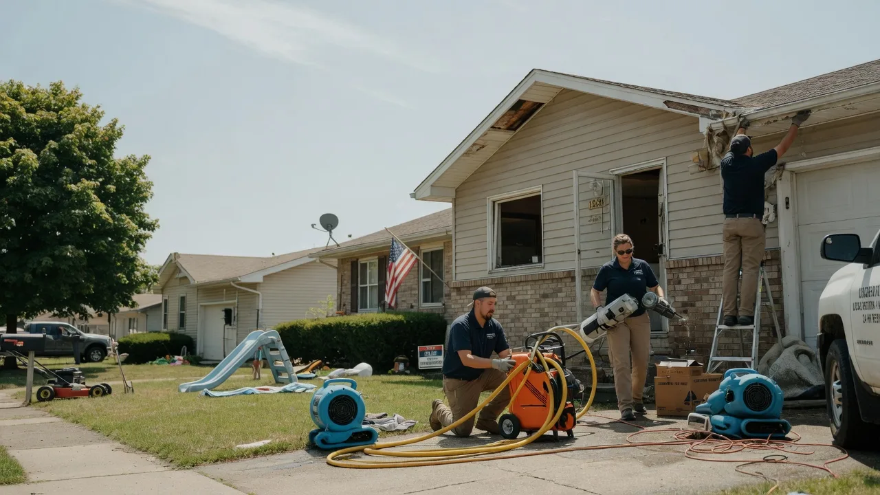 Water Damage Restoration in Mcloud, OK near me
